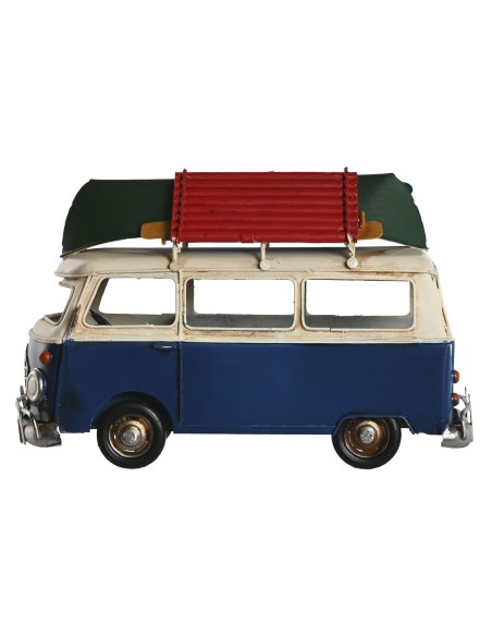 Figurine Décorative Home ESPRIT Bleu Rouge Blue marine 28 x 13,5 x 17,5 cm (3 Unités)