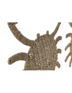 Décoration murale Home ESPRIT Naturel méditerranéen 55 x 5 x 53 cm (2 Unités) 2