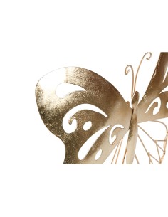Décoration murale Home ESPRIT Doré Papillon 43 x 2 x 33 cm (4 Unités) 2