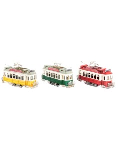 Figurine Décorative DKD Home Decor Train Vintage 27 x 8,5 x 15,5 cm (3 Unités)