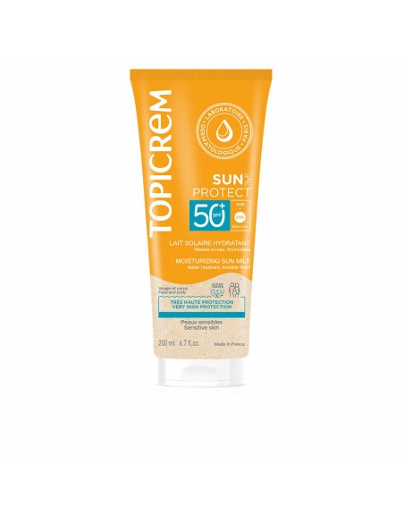 Écran solaire visage Topicrem SUN PROTECT Spf 50 Spf 50+ 200 ml