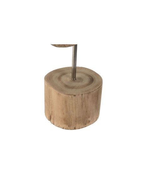 Figurine Décorative Home ESPRIT Blanc Naturel Ancre Bateau méditerranéen 19 x 10 x 38 cm (2 Unités)