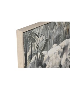 Cadre Home ESPRIT Vert Gris Eléphant Colonial Doré 63 x 4,5 x 93 cm (2 Unités) 2