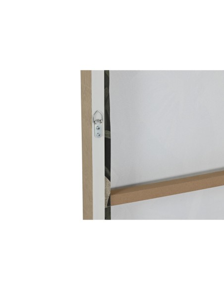 Cadre Home ESPRIT Vert Gris Eléphant Colonial Doré 63 x 4,5 x 93 cm (2 Unités)
