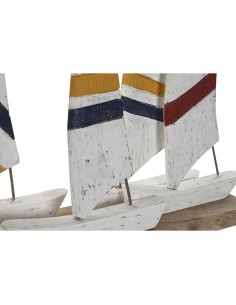 Figurine Décorative Home ESPRIT Blanc Blue marine 67,5 x 13,5 x 46 cm 2