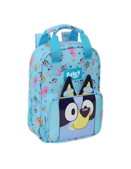 Cartable Bluey Bleu ciel 20 x 28 x 8 cm
