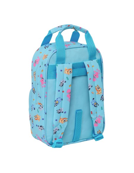 Cartable Bluey Bleu ciel 20 x 28 x 8 cm