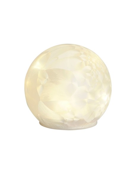 Décoration lumineuse DKD Home Decor Blanc 12 x 12 x 12 cm
