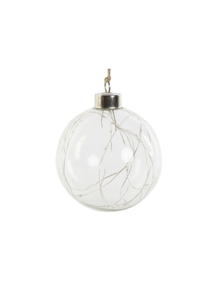 Décoration Suspendue DKD Home Decor Transparent Verre 10 x 10 x 10 cm (2 Unités)