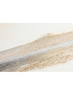 Cadre DKD Home Decor Beige Gris Abstrait Moderne 90 x 3,7 x 120 cm (2 Unités) 2