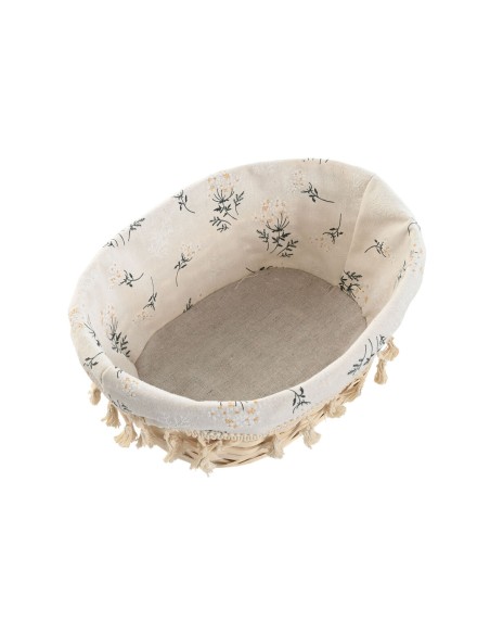 Set de basket Home ESPRIT Naturel osier (3 Pièces)
