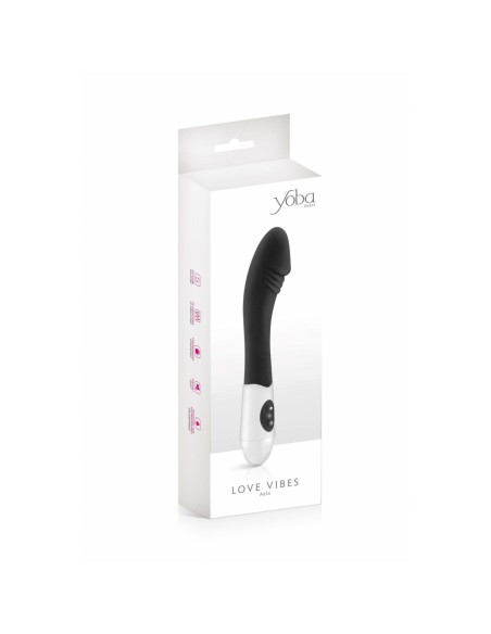 Vibrateur Point G Yoba Noir Silicone