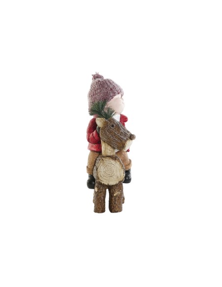 Décorations de Noël DKD Home Decor Multicouleur Enfants 18 x 24 x 45 cm (2 Unités)