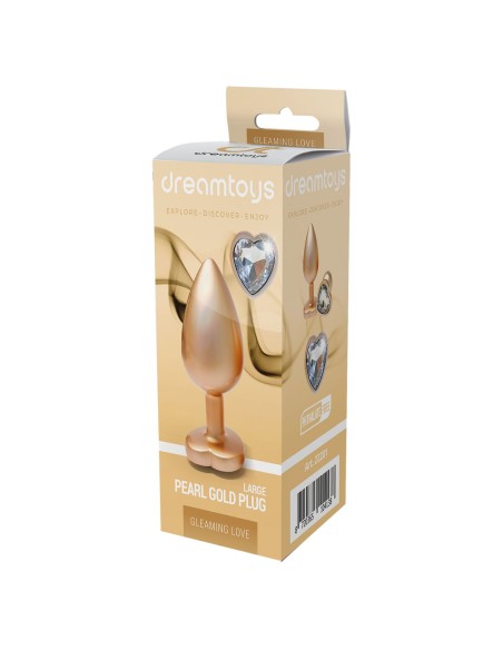 Plug Anal Dream Toys Gleaming Love Doré