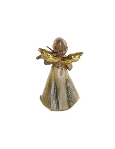 Décorations de Noël DKD Home Decor Multicouleur Ange 6 x 3,9 x 9,8 cm (4 Unités) 2