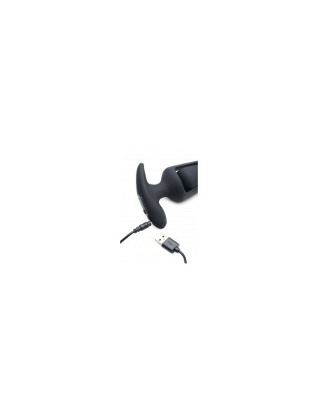 Vibromasseur anal XR Noir Silicone
