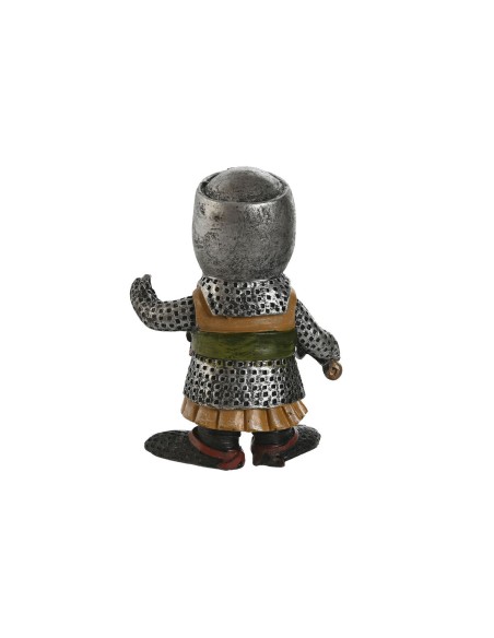 Figurine Décorative Home ESPRIT Gris 6 x 4 x 9 cm (2 Unités)