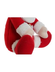 Décorations de Noël DKD Home Decor Blanc Rouge 24 x 14 x 30,5 cm (2 Unités) 2