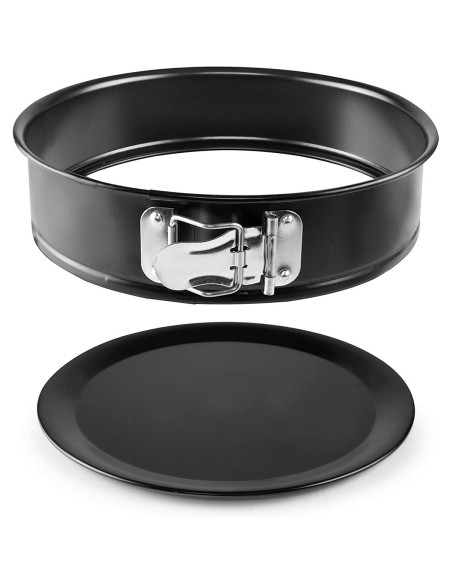 Moule amovible Ibili 820128 Acier Ø 28 x 6,5 cm Noir Rond