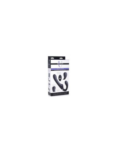 Masseur Double Pénétration XR Noir Silicone