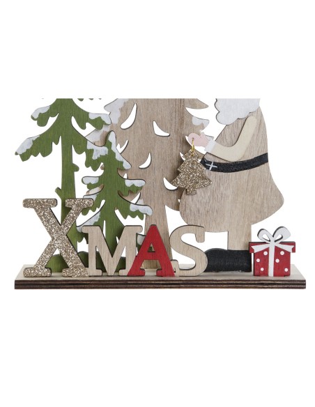 Décorations de Noël DKD Home Decor Multicouleur 18 x 5 x 20 cm (2 Unités)