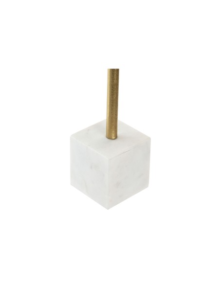 Figurine Décorative Home ESPRIT Blanc Doré Feuille d'une plante 19 x 7,5 x 62 cm