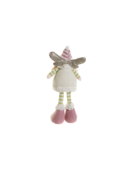 Décorations de Noël DKD Home Decor Multicouleur Elfe 13 x 7 x 35 cm (3 Unités)