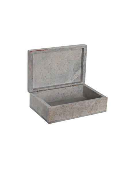 Boîte à bijoux DKD Home Decor Multicouleur Pierre 15 x 10 x 5 cm (4 Unités)