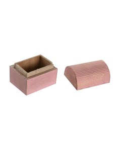 Boîte à bijoux DKD Home Decor Multicouleur Métal Bois de manguier 4 x 5 x 5 cm (12 Unités) 2
