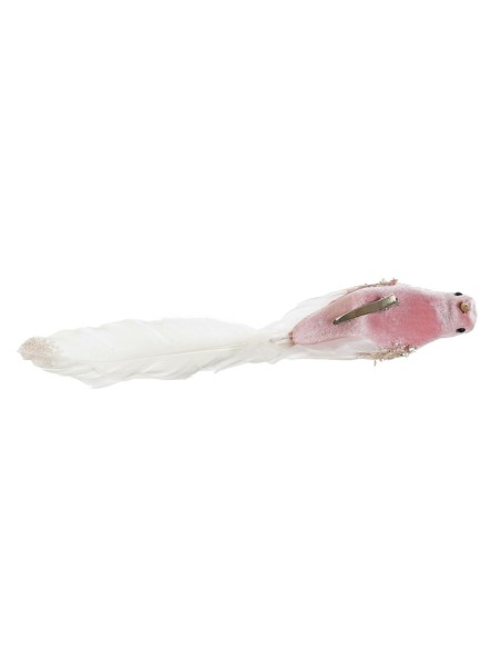 Décorations de Noël DKD Home Decor Multicouleur Oiseau 25 x 7 x 6 cm (3 Unités)