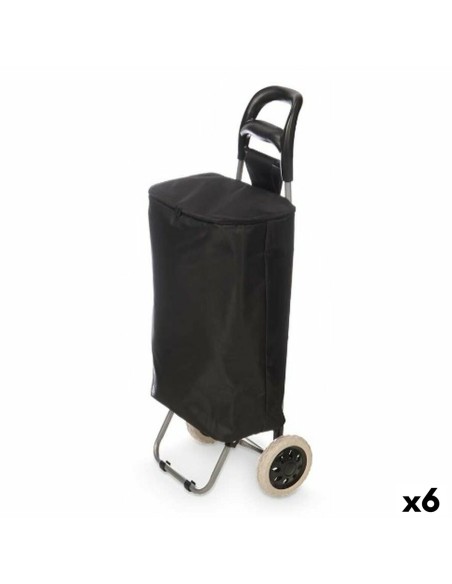 Panier à Courses Kinvara RS-020 BLACK Noir 32 L 94 x 9 x 34,5 cm (6 Unités)