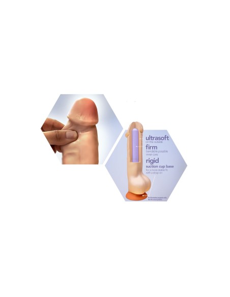 Gode réaliste Blush Dr Skin TPE Ø 3,7 cm (20,3 cm)
