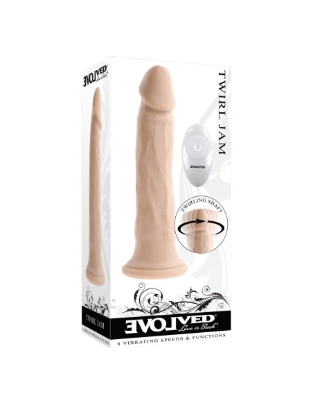 Gode réaliste Evolved Silicone ABS Ø 4,5 cm (17,7 cm)