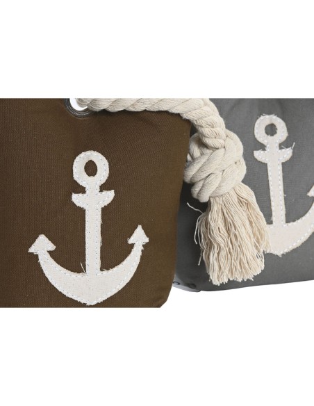 Support de porte DKD Home Decor Sable 13 x 9 x 20 cm (2 Unités)
