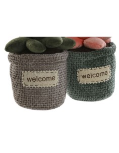Support de porte Home ESPRIT 12 x 12 x 18 cm (2 Unités) 2
