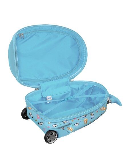 Trolley de Cabine Bluey Celeste 16'' 23 L 28 x 43 x 23 cm Enfant
