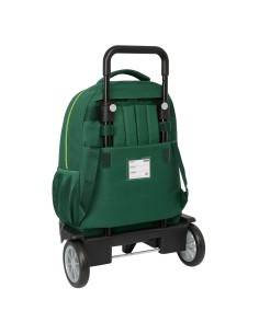 Cartable à roulettes Real Betis Balompié Vert 33 x 45 x 22 cm 2