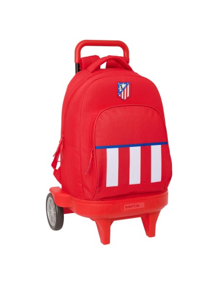 Cartable à roulettes Atlético Madrid Rouge 33 x 45 x 22 cm
