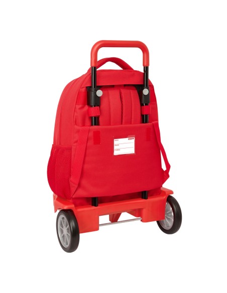 Cartable à roulettes Atlético Madrid Rouge 33 x 45 x 22 cm