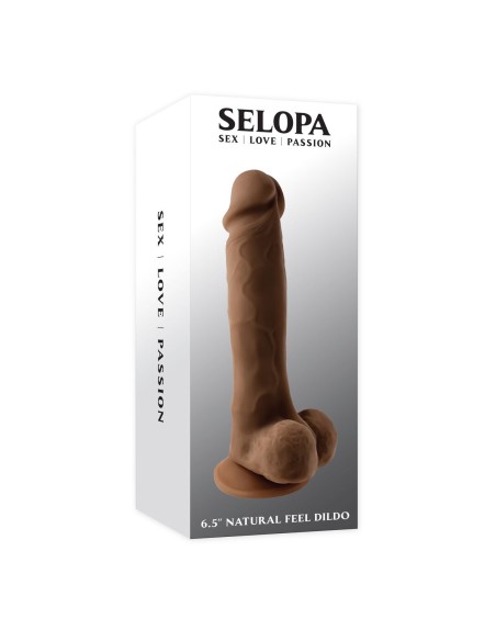 Gode réaliste Selopa Selopa TPE Ø 3,4 cm (16,5 cm)