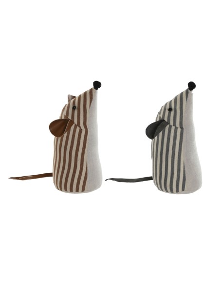 Support de porte Home ESPRIT Polyester 13 x 13 x 26 cm (2 Unités)
