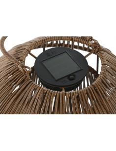 Lampe solaire Home ESPRIT Blanc Marron 31 x 31 x 30 cm (2 Unités) 2