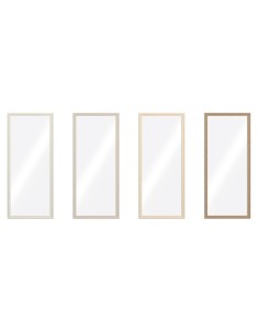 Miroir mural Home ESPRIT Marron Beige Gris Urbaine 67 x 2 x 156 cm (4 Unités)