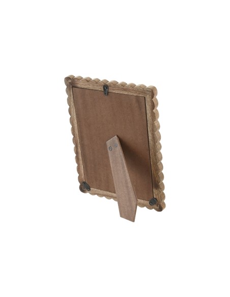 Cadre photo Home ESPRIT Naturel Verre Bois de manguier