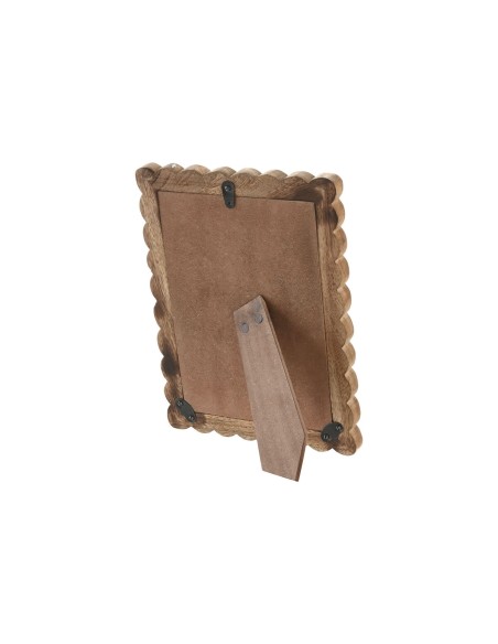Cadre photo Home ESPRIT Naturel Verre Bois de manguier Colonial