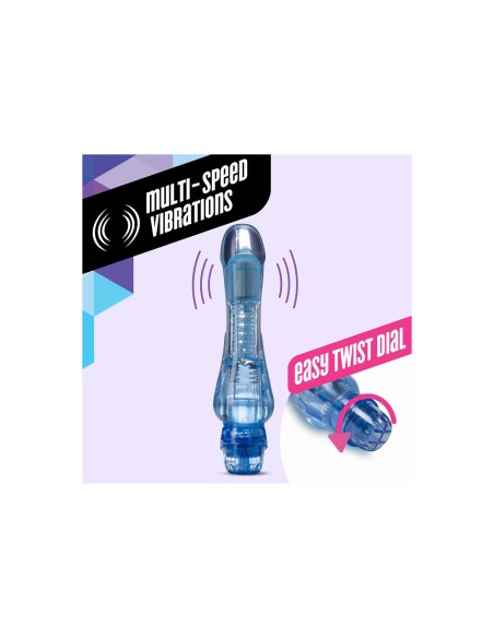Vibromasseur Blush Naturally Yours Bleu