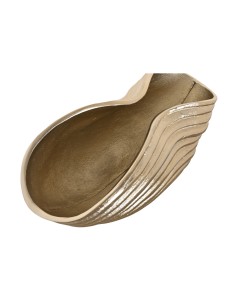 Centre de Table Home ESPRIT Doré Abstrait Moderne 30 x 16 x 14 cm 2