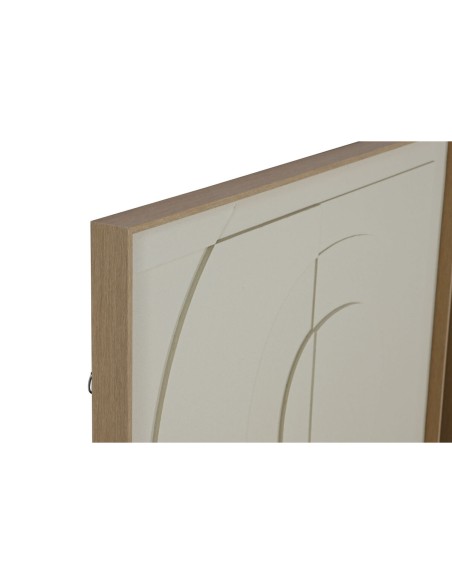 Cadre Home ESPRIT Abstrait Scandinave 75 x 4 x 100 cm (2 Unités)