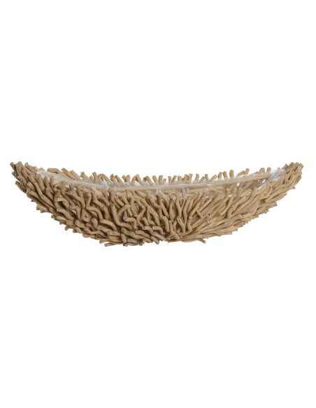 Centre de Table Home ESPRIT Marron Clair Urbaine 86 x 25 x 17 cm