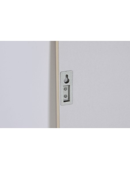 Miroir mural DKD Home Decor Blanc Beige Gris foncé 36 x 2 x 66 cm (4 Unités)
